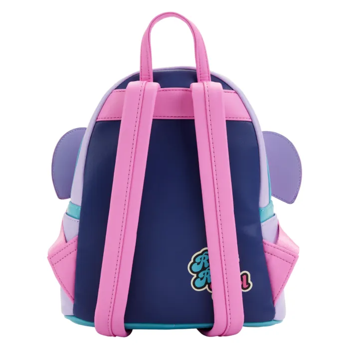 10" Disney : Finding Nemo - Darla Faux Leather Mini Backpack Bag Loungefly Exclusive