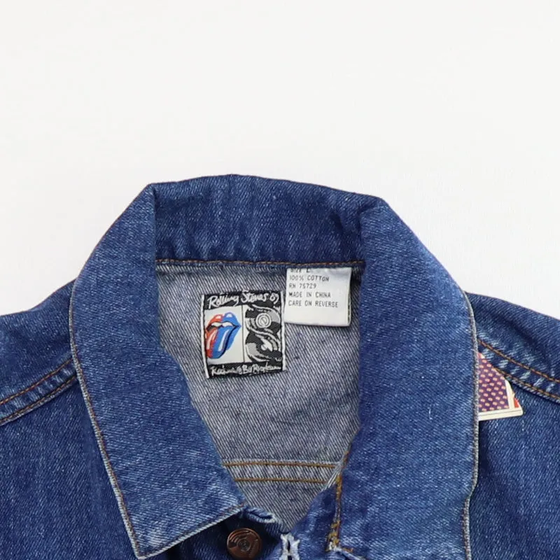 1989 Rolling Stones Steel Wheels Denim Tour Jacket