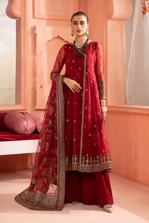 3 Piece Embroidered Organza Suit | SF-PF24-02