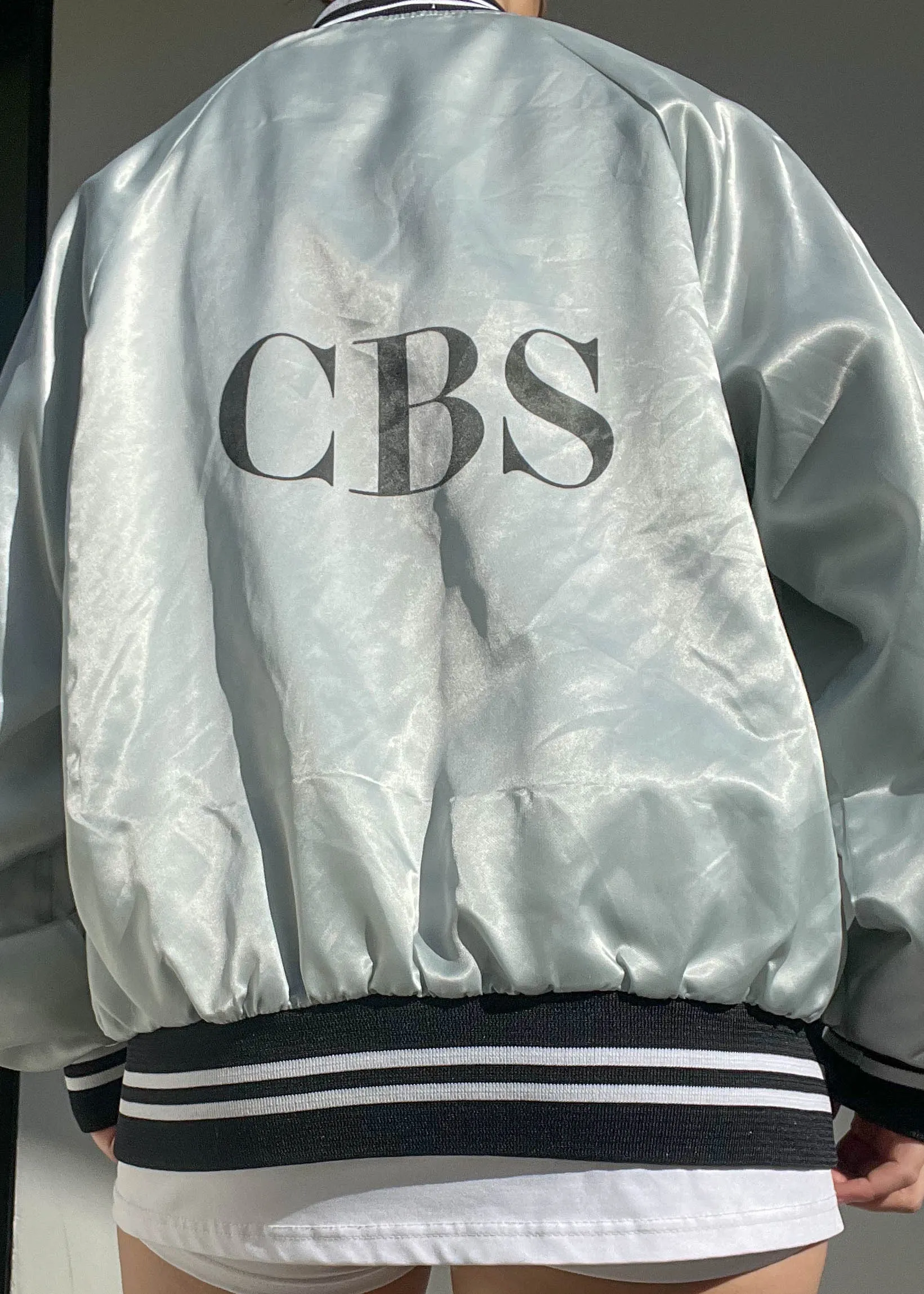 90's Silky CBS Bomber (M)