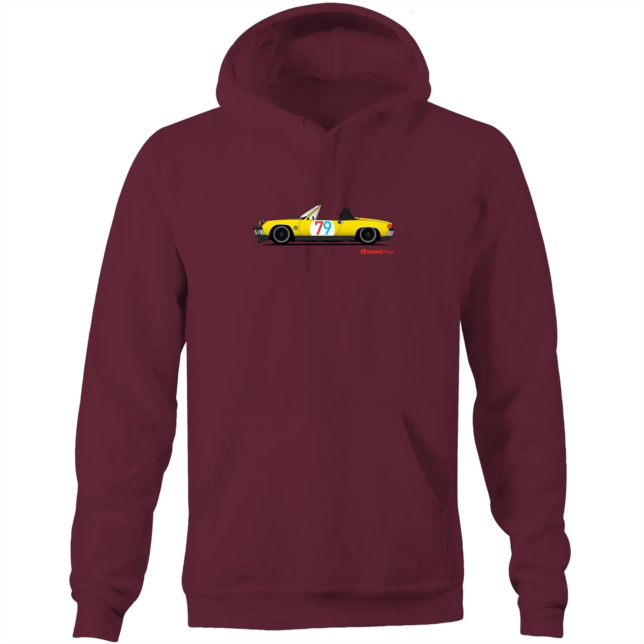 914 Porsche Pocket Hoodie Sweatshirt