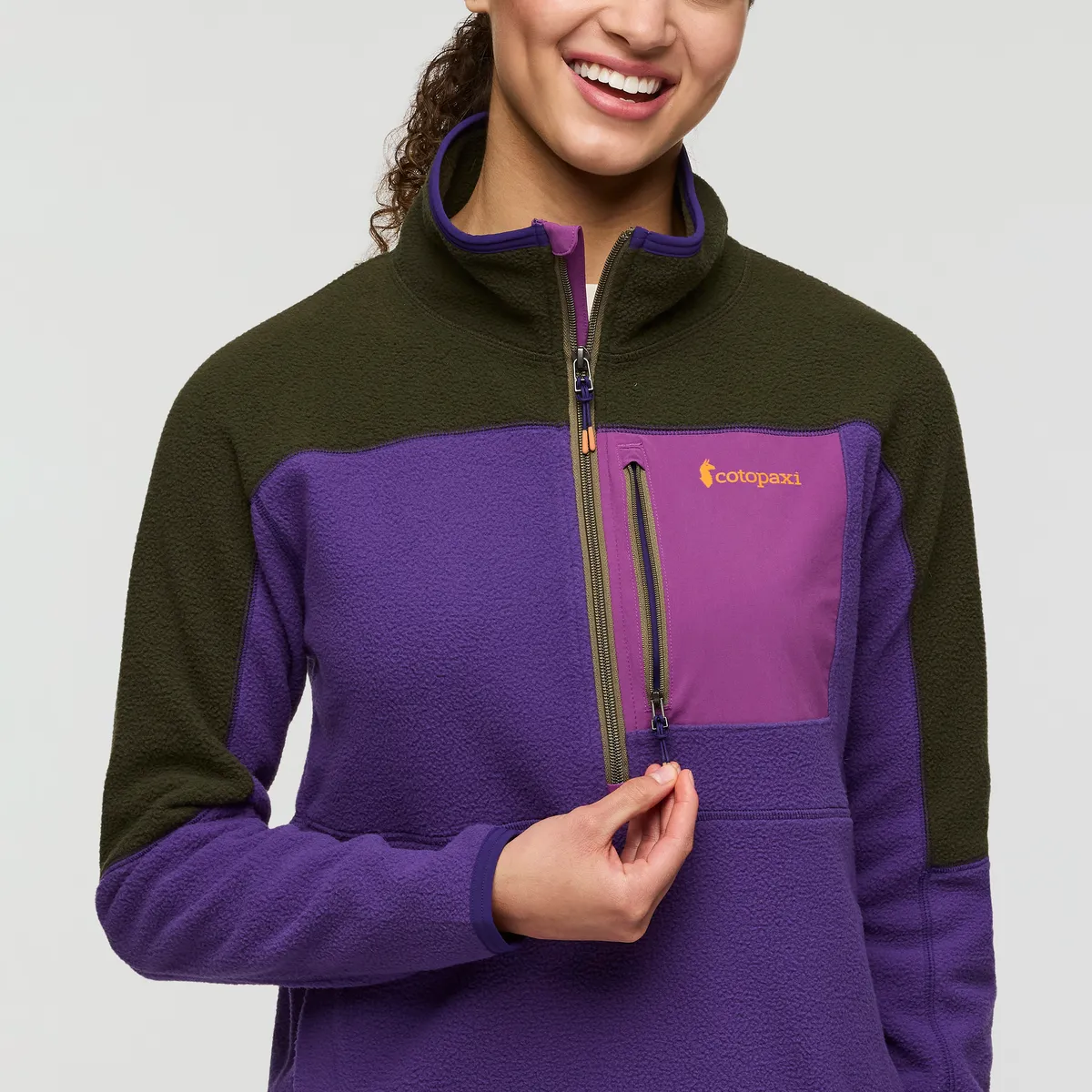 Abrazo Fleece Half-Zip Jacket - Women's