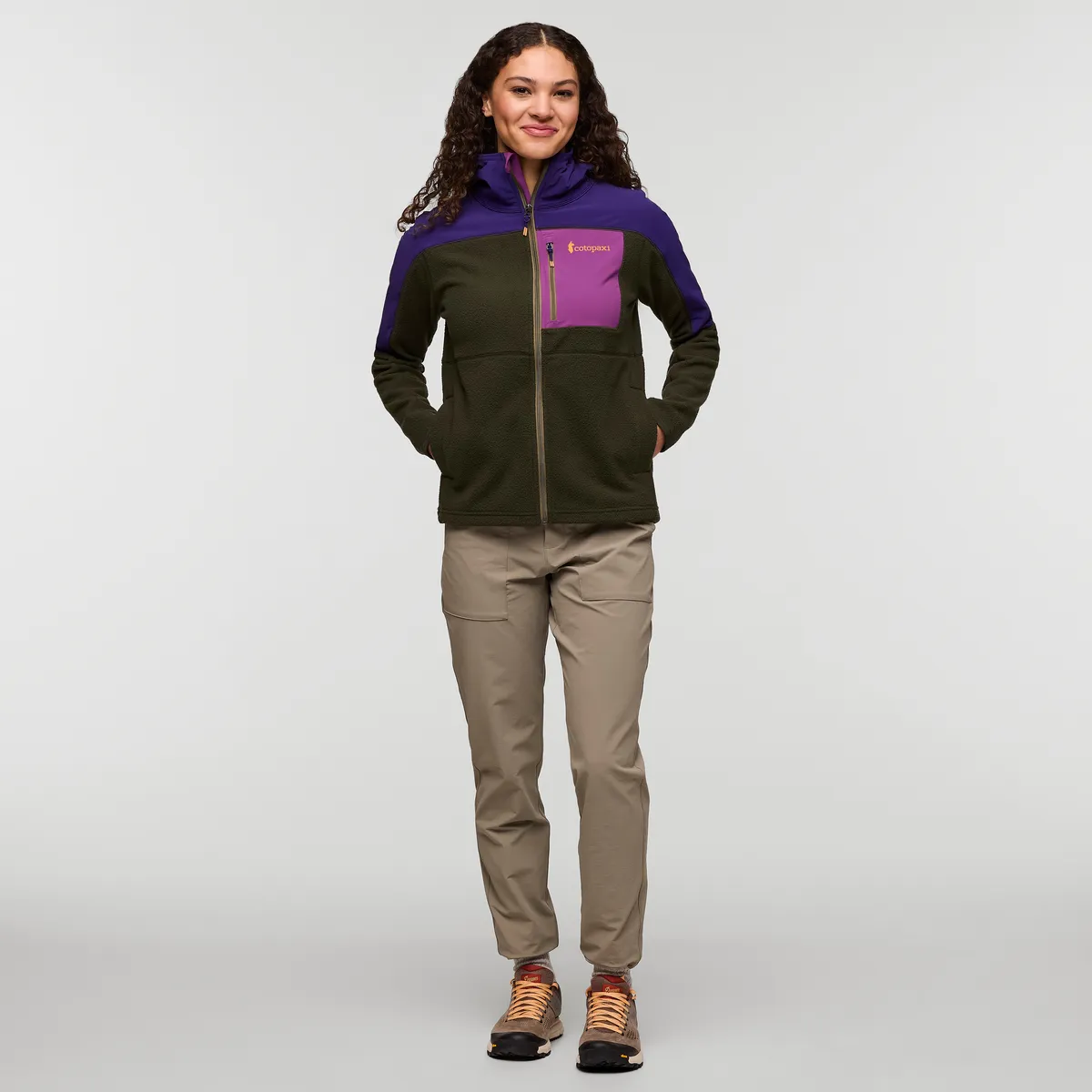 Abrazo Fleece Hooded Full-Zip Jacket - Women's