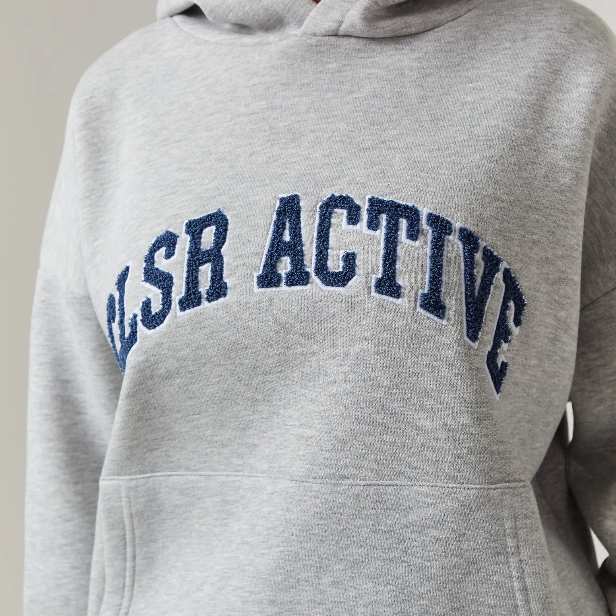 Active Tracksuit | Light Grey Marl