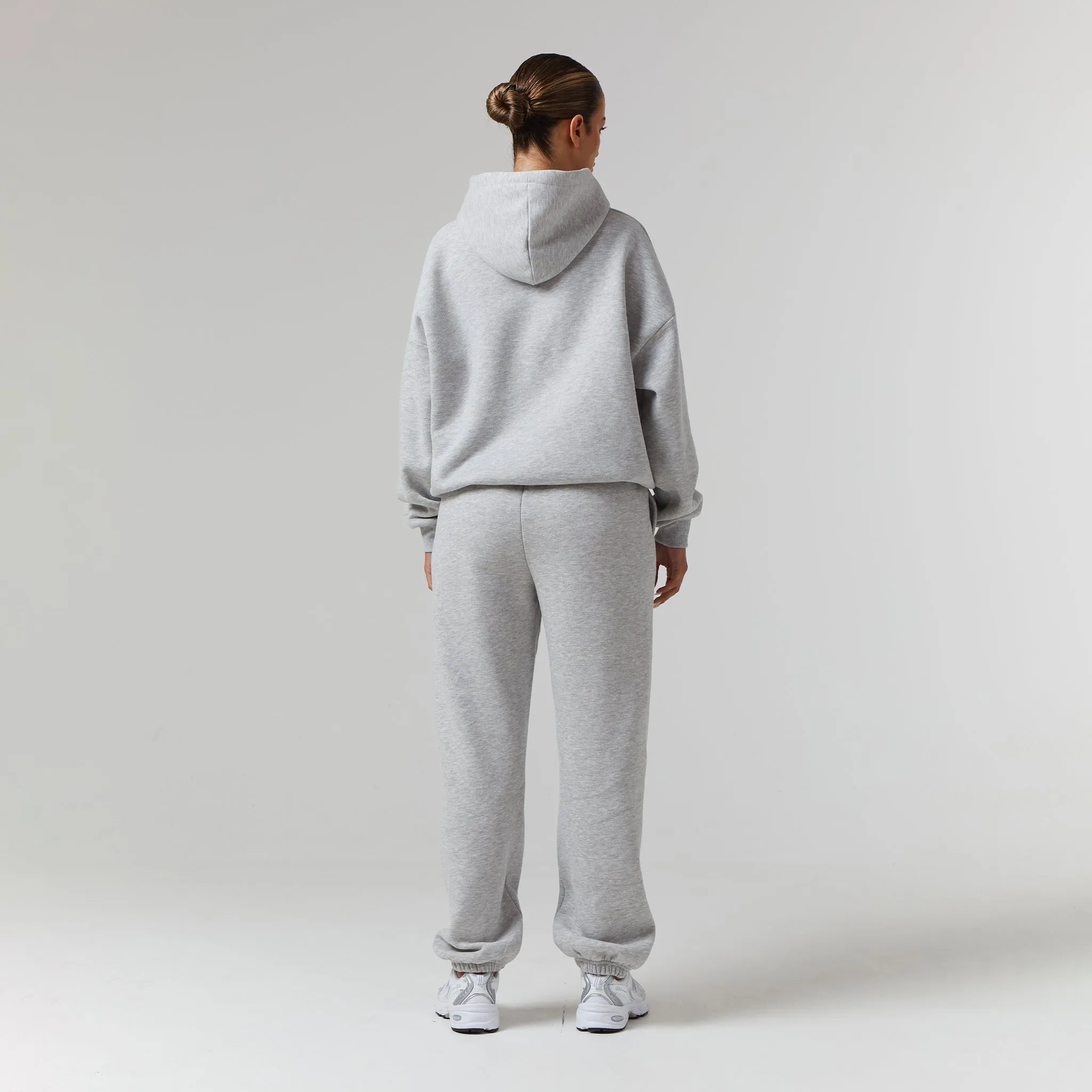 Active Tracksuit | Light Grey Marl