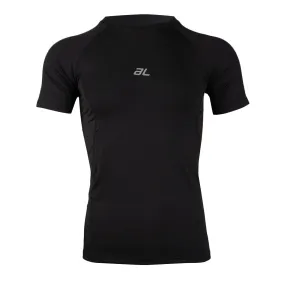 AL Cruz Men's Short Sleeve Top Black