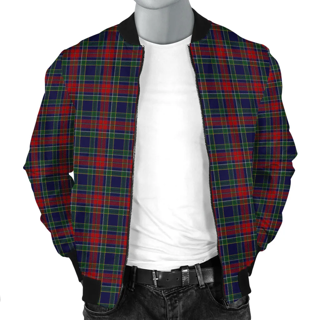 Allison Red Tartan Bomber Jacket