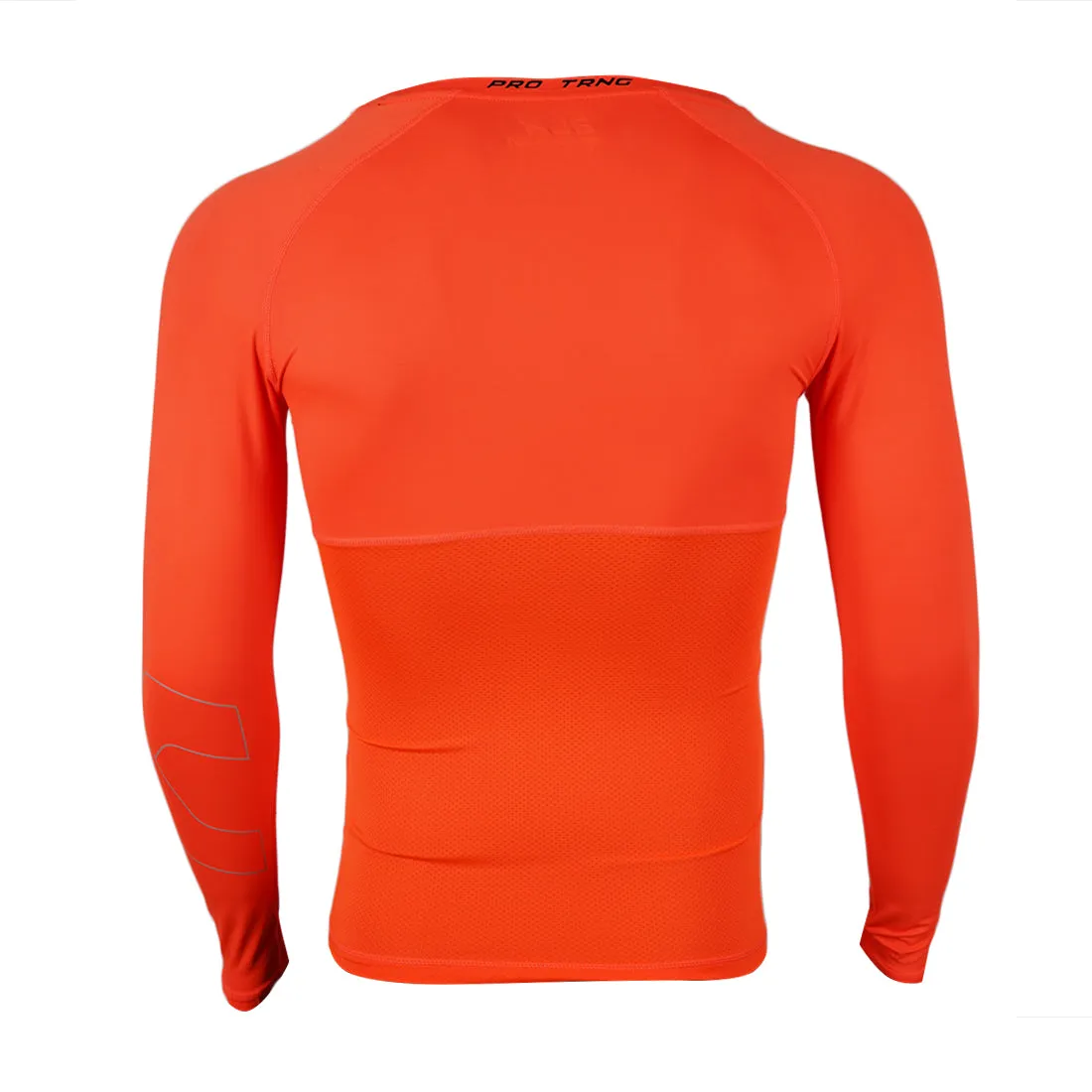 ALX Men's Tight Long Sleeve Top ORANGE