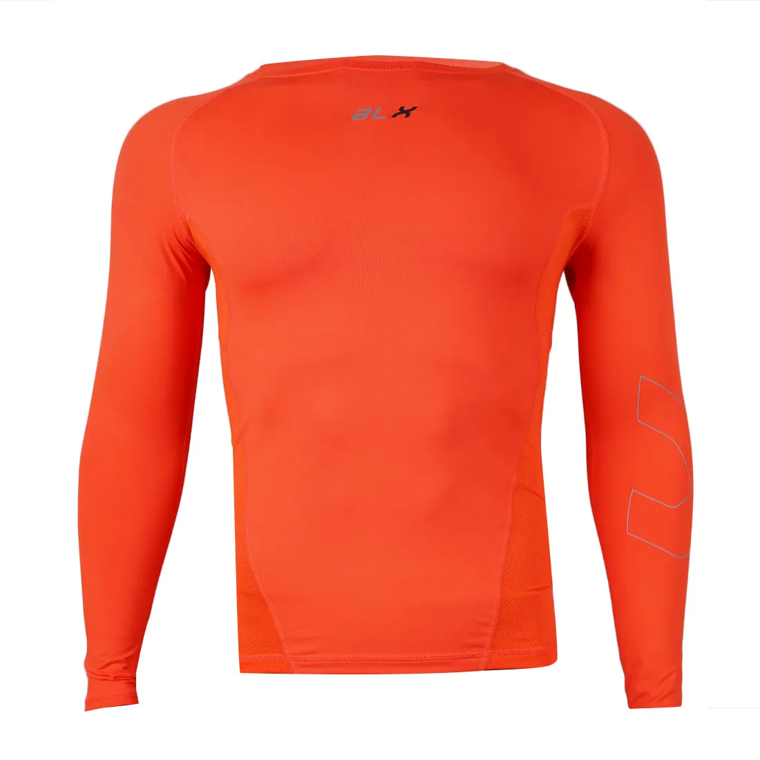 ALX Men's Tight Long Sleeve Top ORANGE