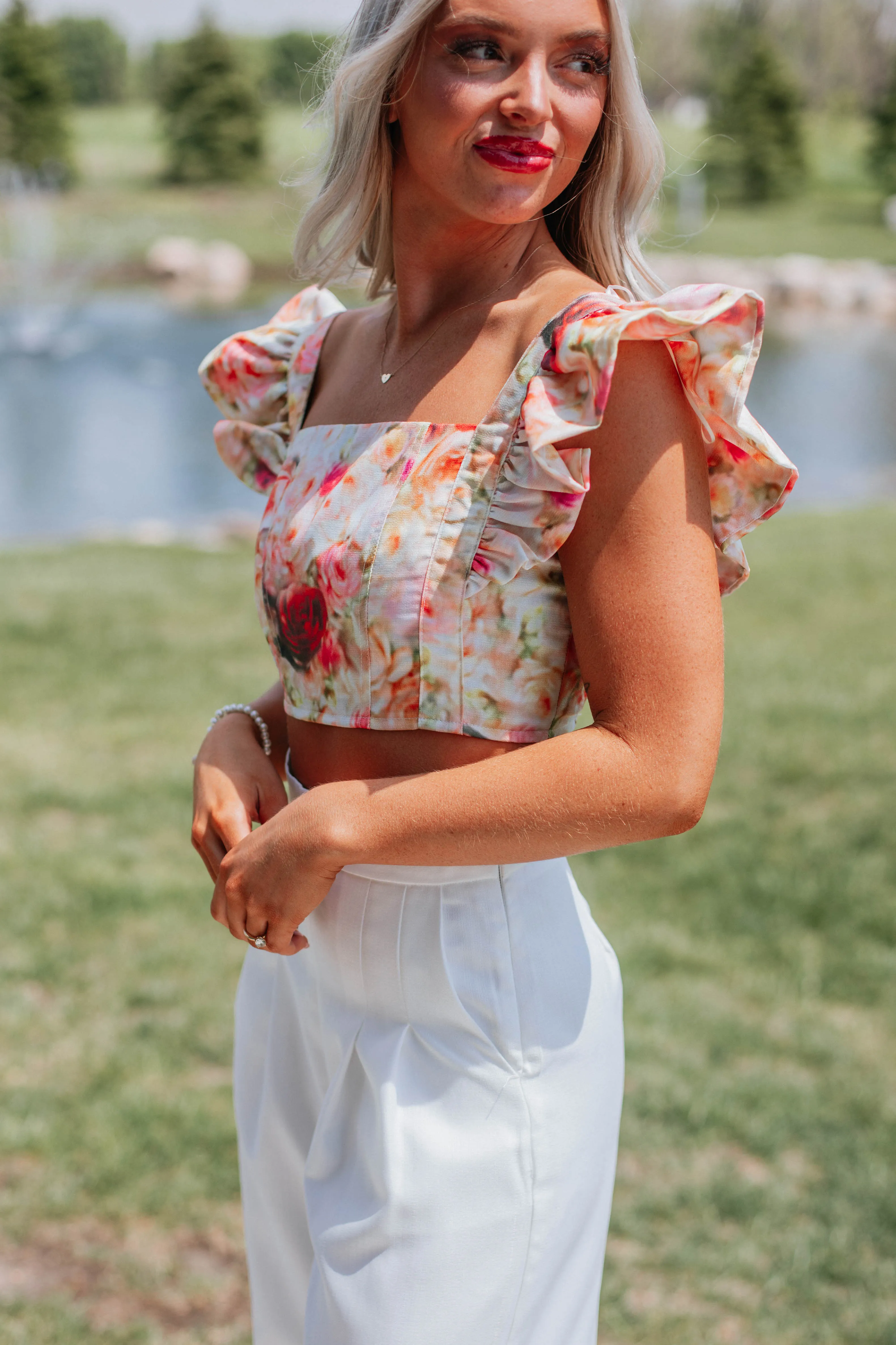 Amessa Floral Top