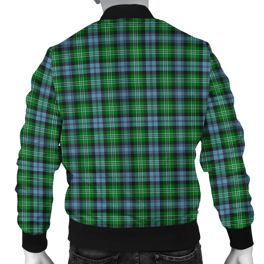 Arbuthnot Ancient Tartan Bomber Jacket with Family Crest