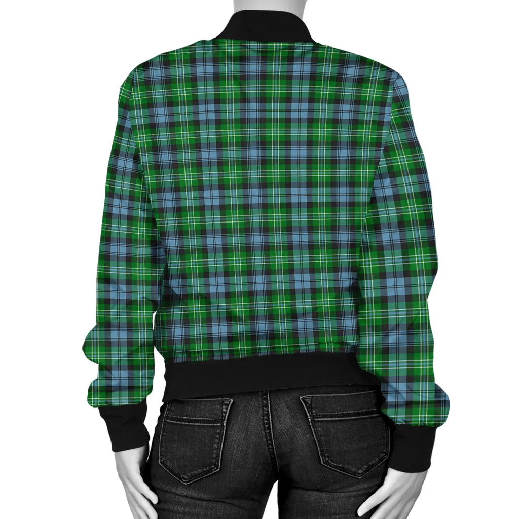 Arbuthnot Ancient Tartan Bomber Jacket with Family Crest