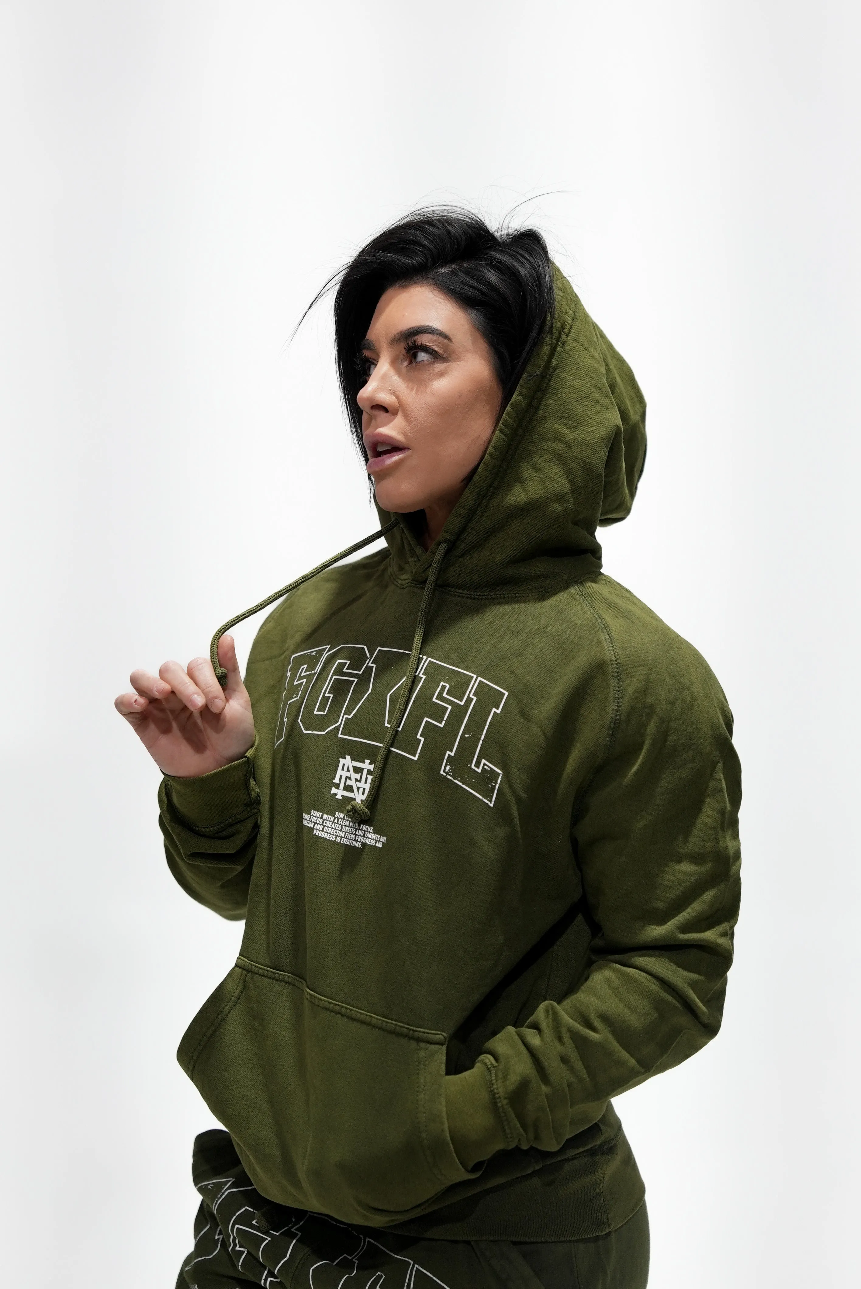 ARCH HOODIE - OLIVE