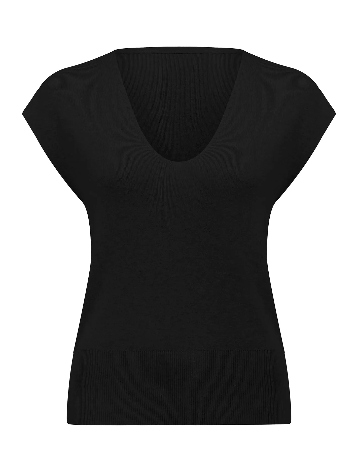 Avery V Neck Knit Tank