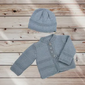 Baby Jacket & Hat Knit Kit 4Ply