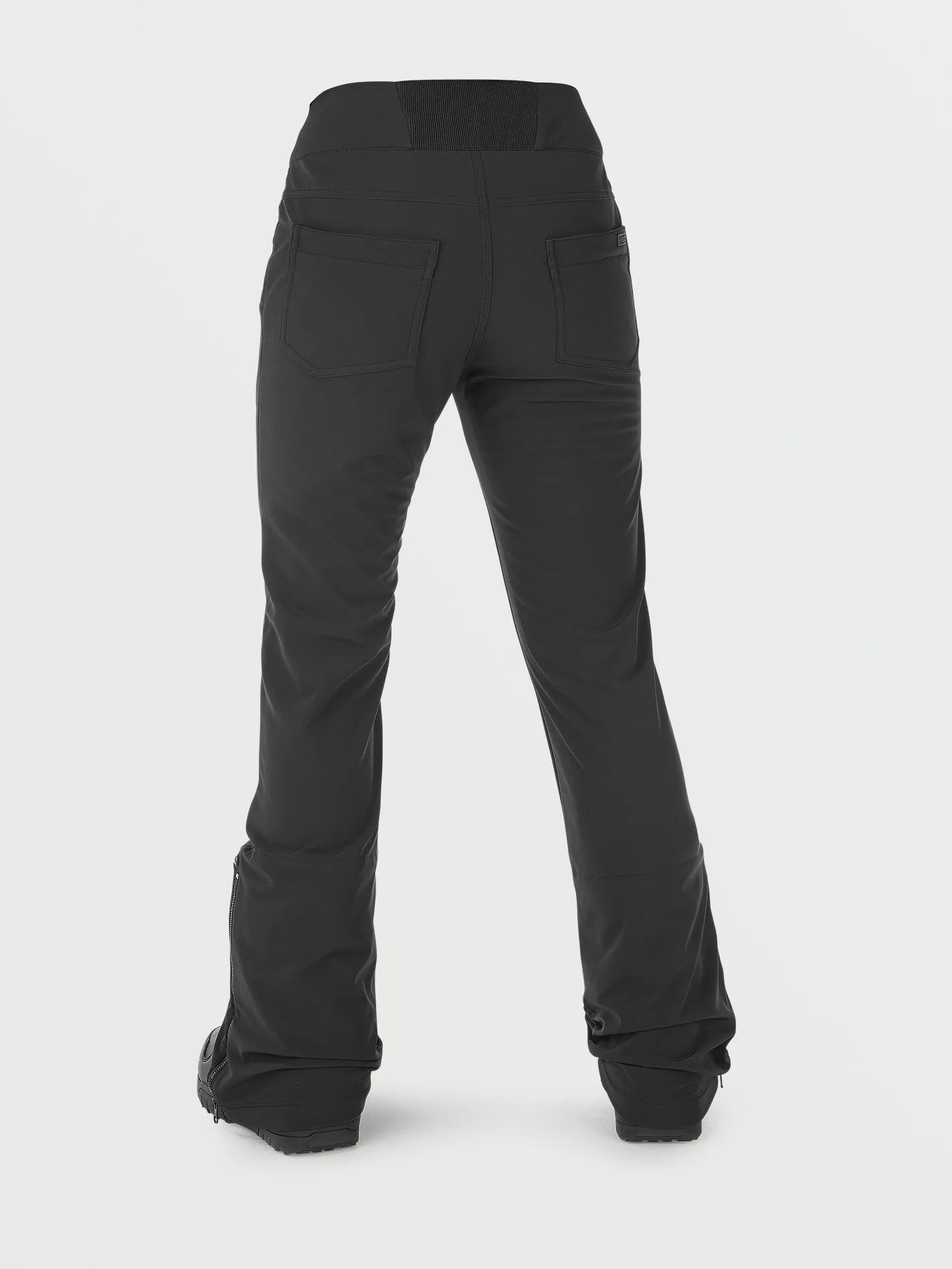 Battle Stretch High Rise Trousers - Black