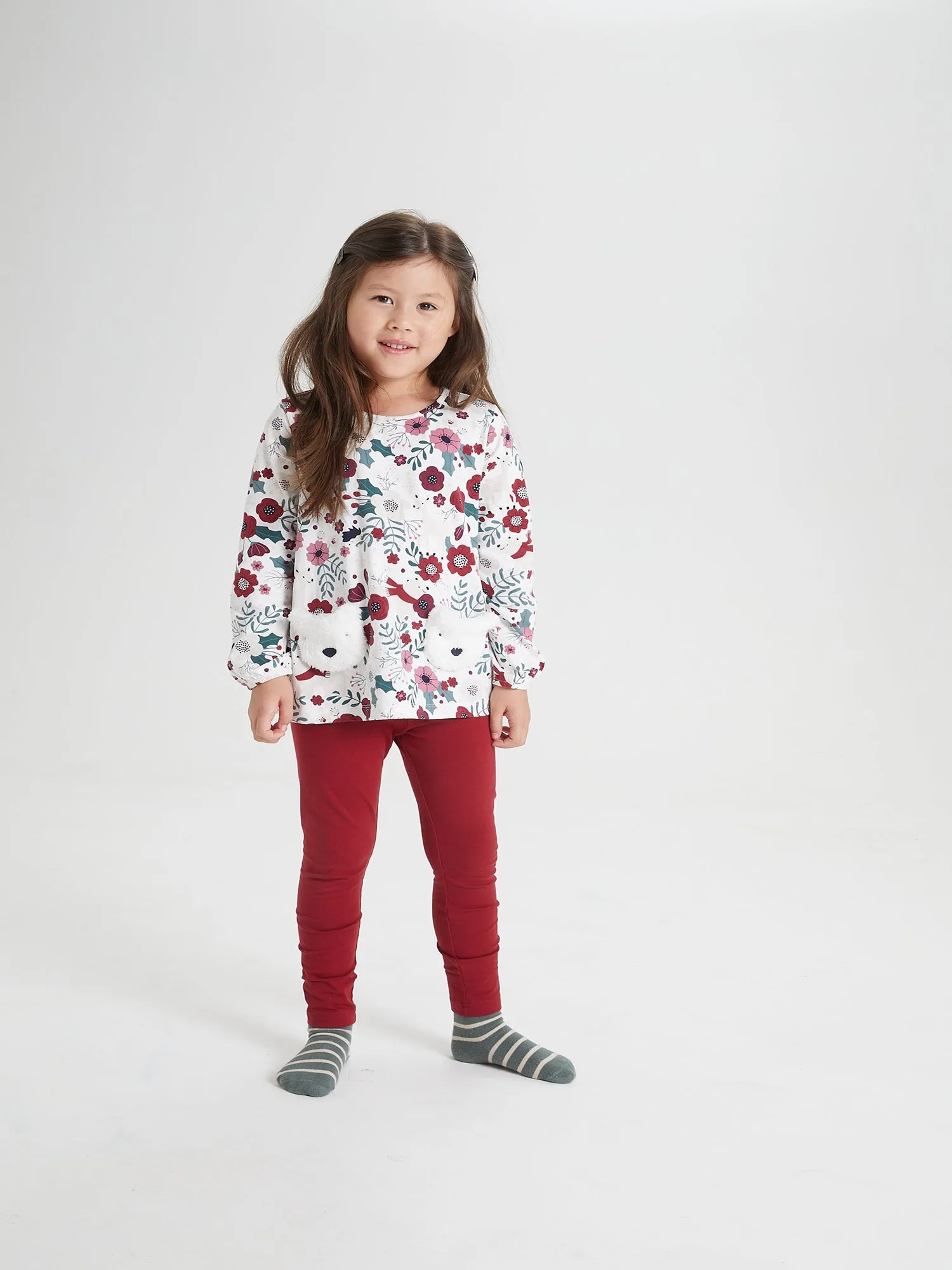 Bear Pocket Kids Top