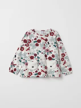 Bear Pocket Kids Top