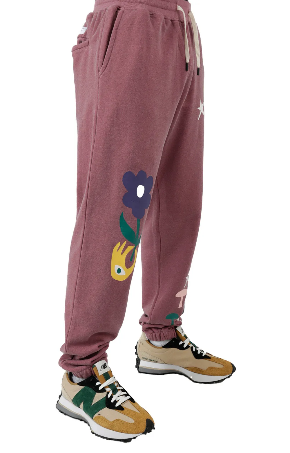 Berry Lookout and Wonderland Fleece Jogger Pants