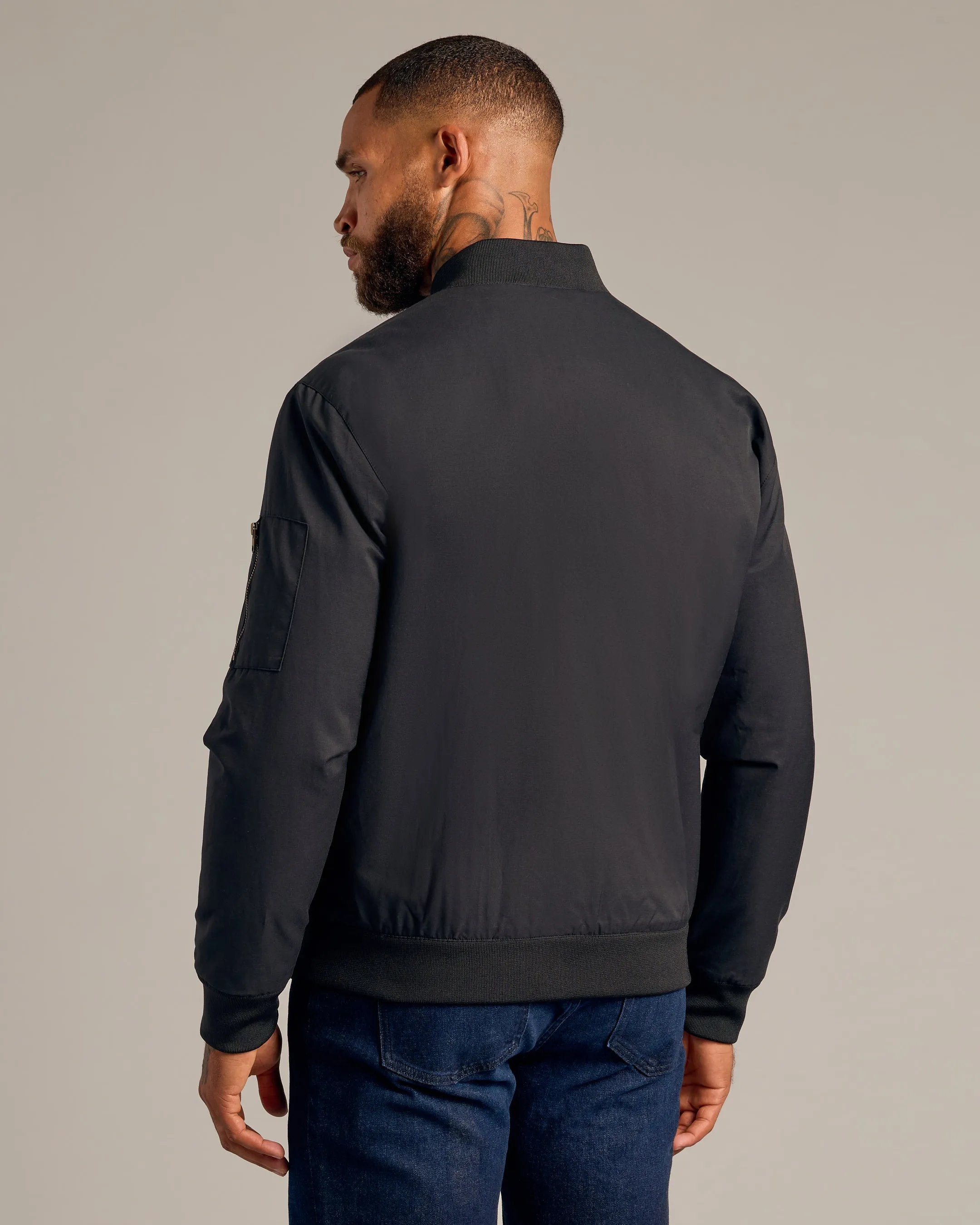 Black & Carbon Bomber Jacket 2-Pack