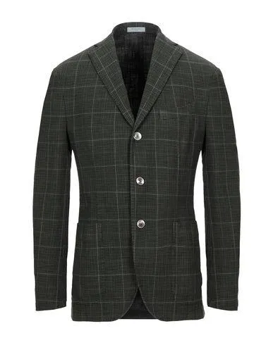 Boglioli Man Blazer Dark green 48 suit