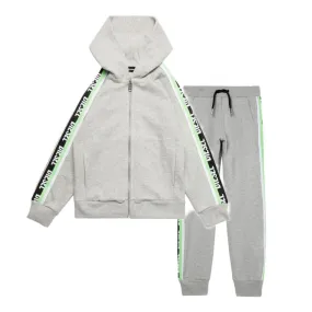 Boys Grey Suittyx Tracksuit Set