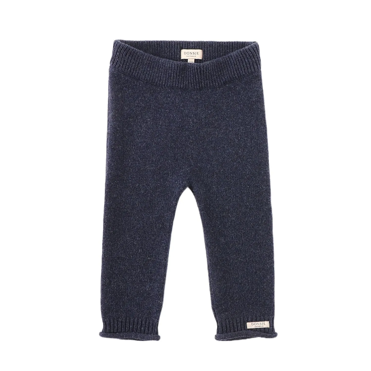 Boys Navy Trig Merino Wool Trousers