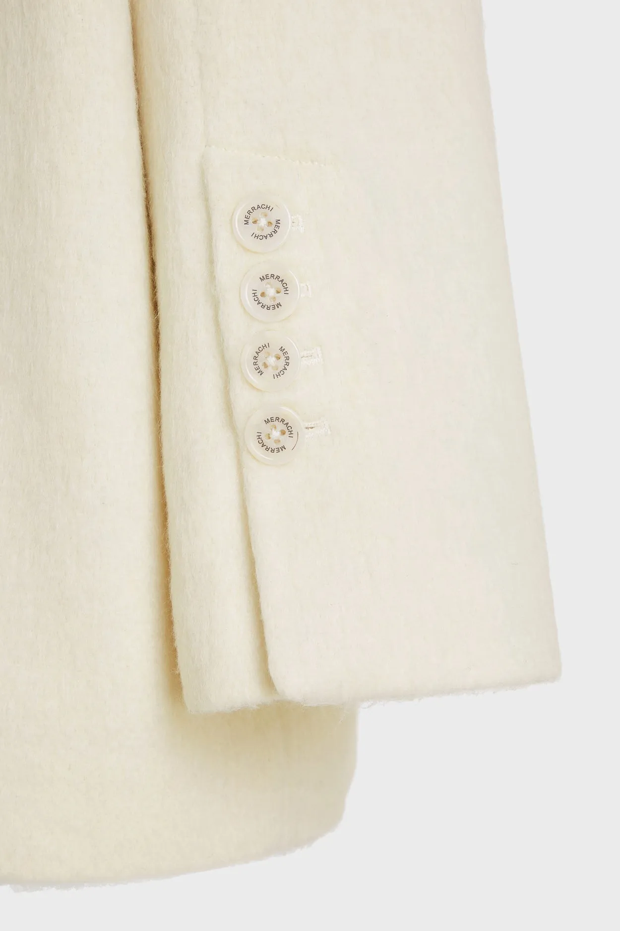 Brushed Coat Blazer | Off White