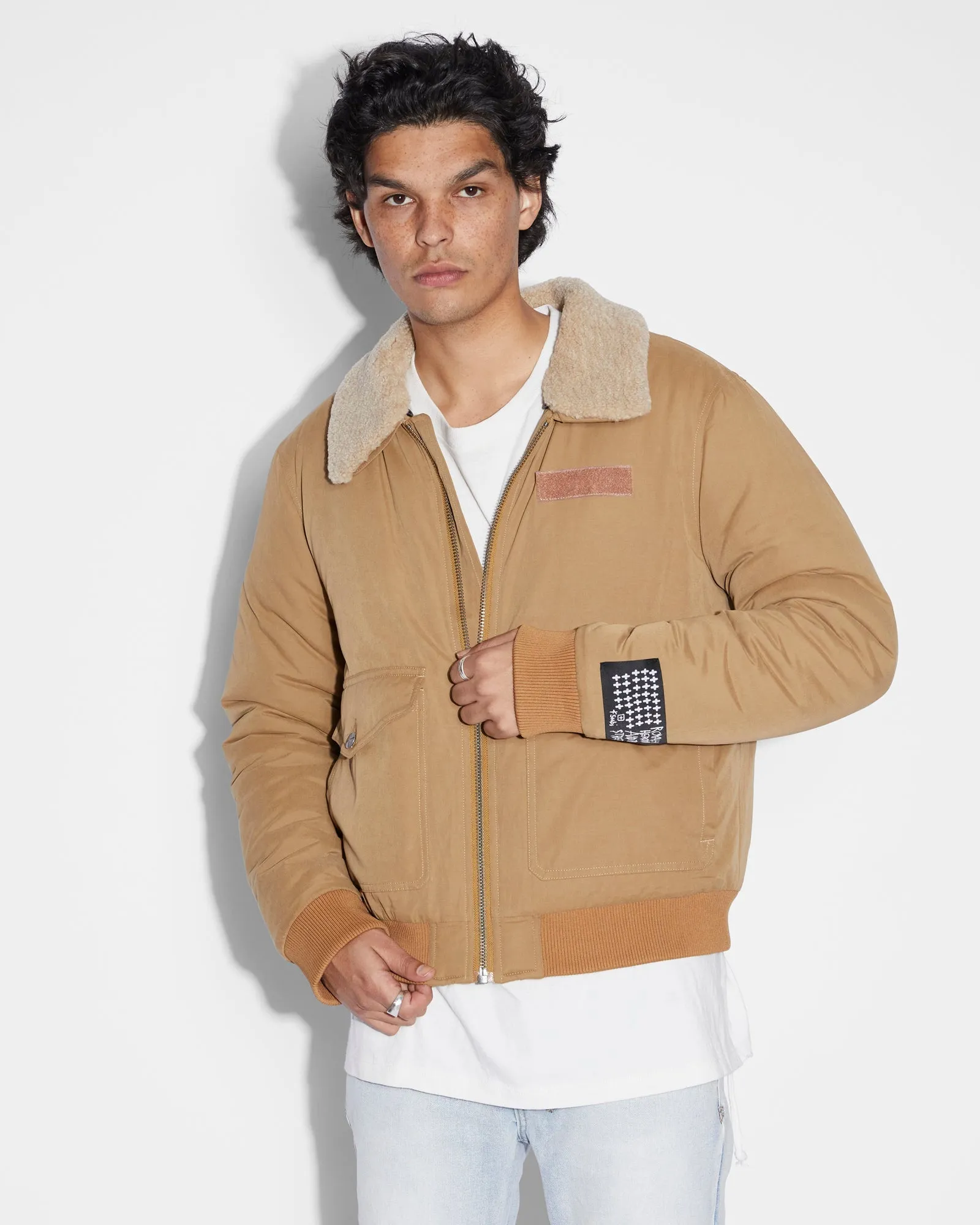 CHARTER JACKET TAN