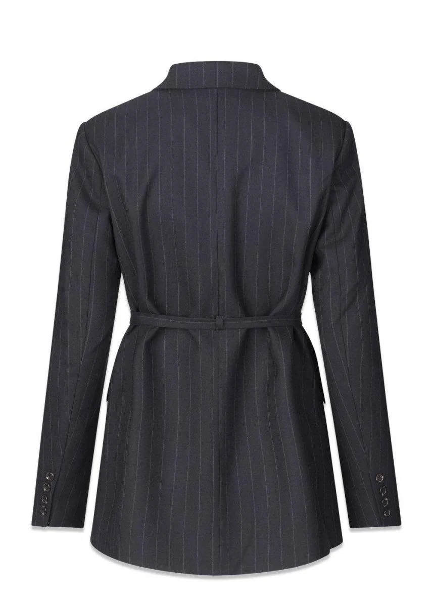 Chicago Blazer - Navy Pinstripe