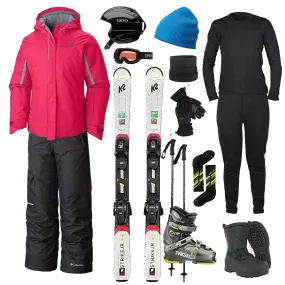 Columbia The Works Package w/ Pants - Girl's Ski