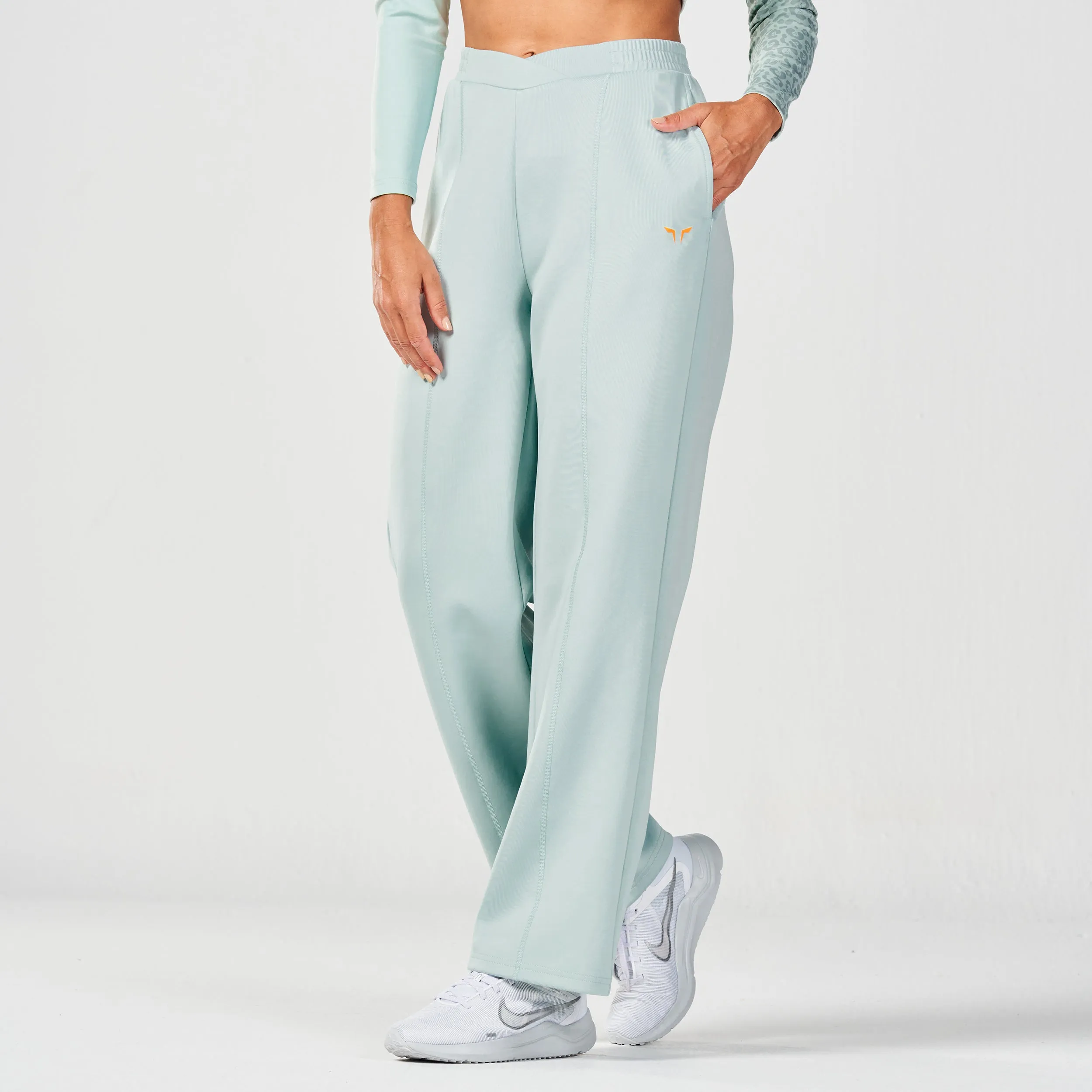 Crossover Straight Pants - Surf Spray