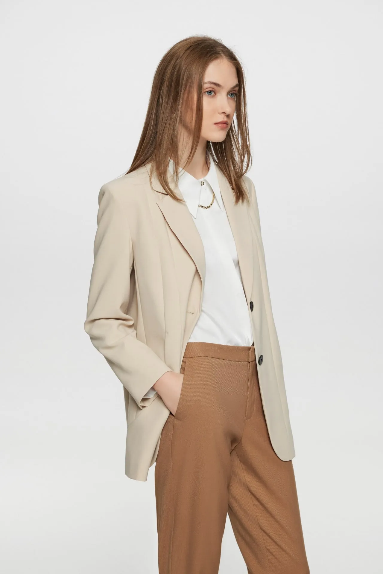 Danielle Crepe Blazer