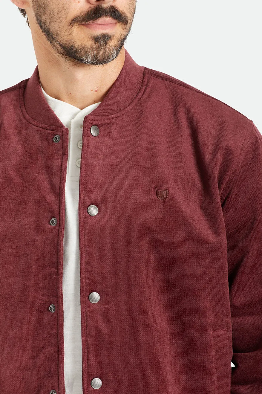 Dillinger Bomber Jacket - Mahogany