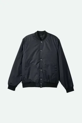 Dillinger Flight Bomber Jacket - Black