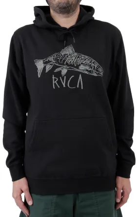 Downstream Pullover Hoodie - Black