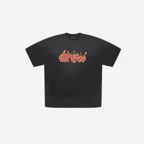 DREW HOUSE LIT DREW T-SHIRT FADED BLACK