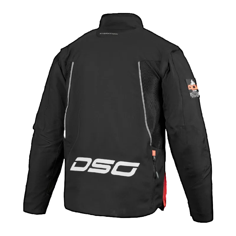 DSG Adv Riding Jacket Black Orange