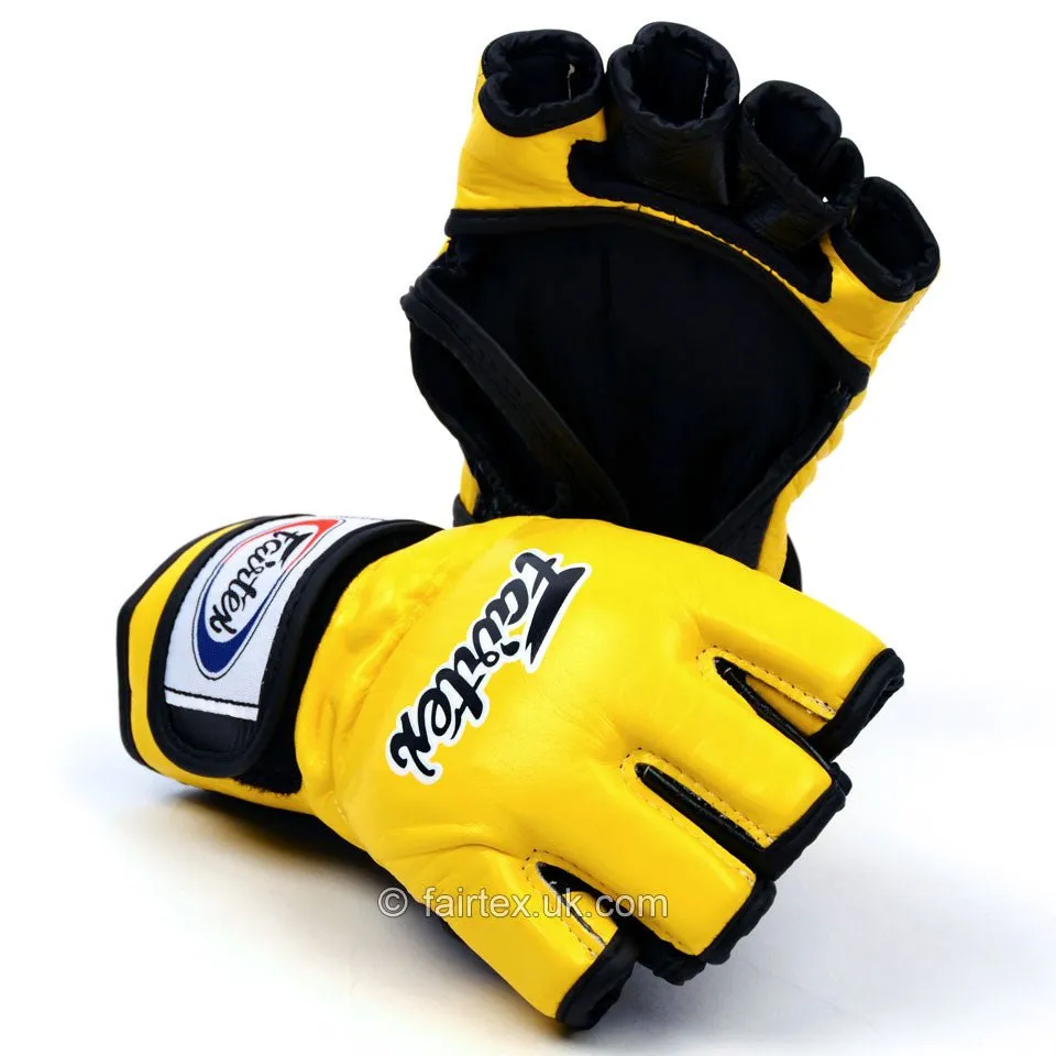 Fairtex Ultimate Mma Gloves FGV12 - Yellow