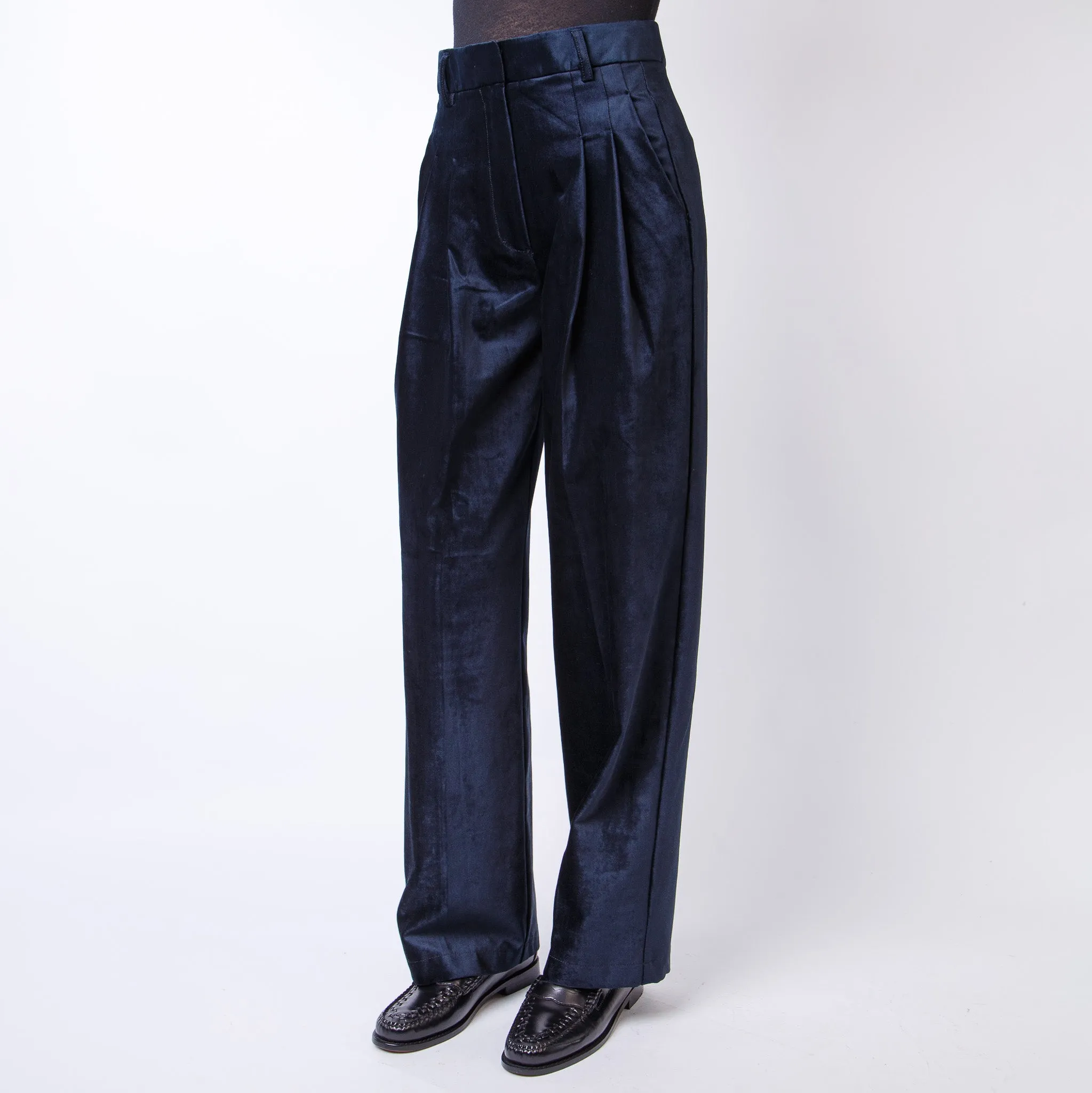 FORTE FORTE TROUSERS 13238 5016 BLUE