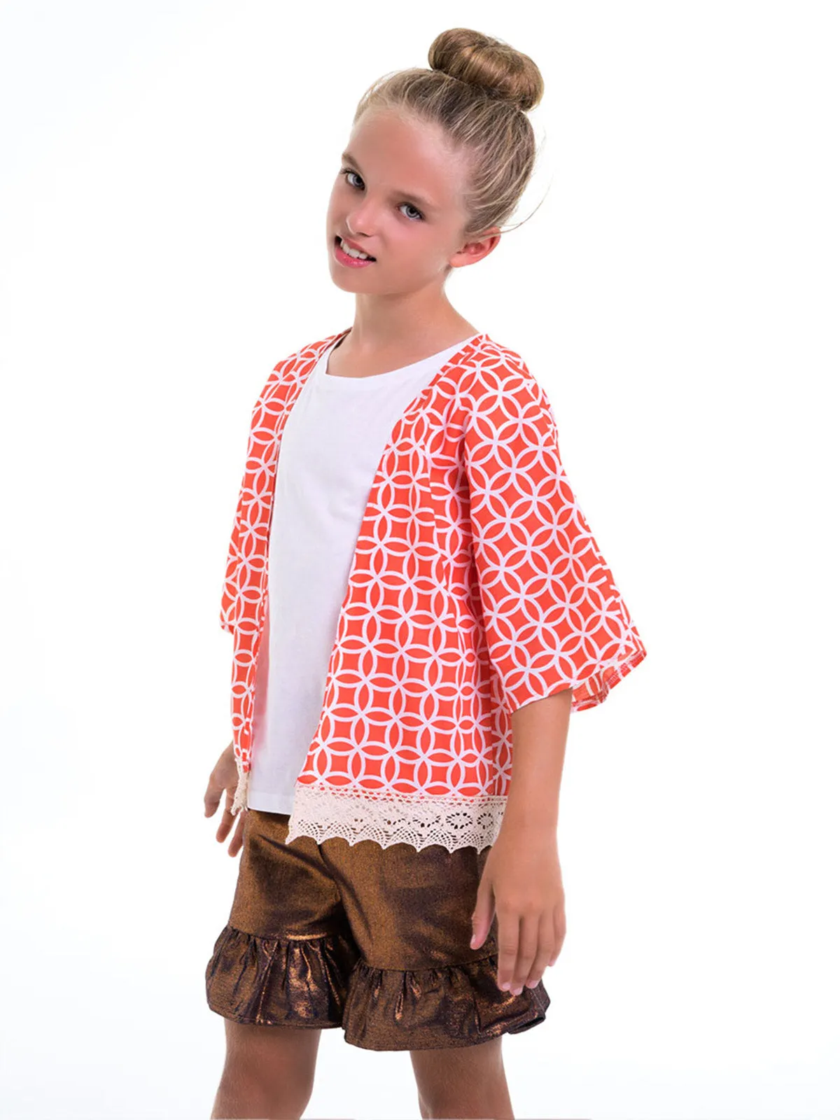 Free Sewing Pattern - Girls Kimono Jacket Pattern