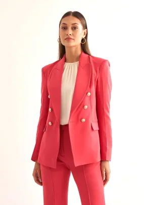 Full Sleeves Tailored Fit Women's Formal Blazer