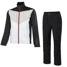 Galvin Green Armstrong/Andy Waterproof Suit - Black/White/Red - Black