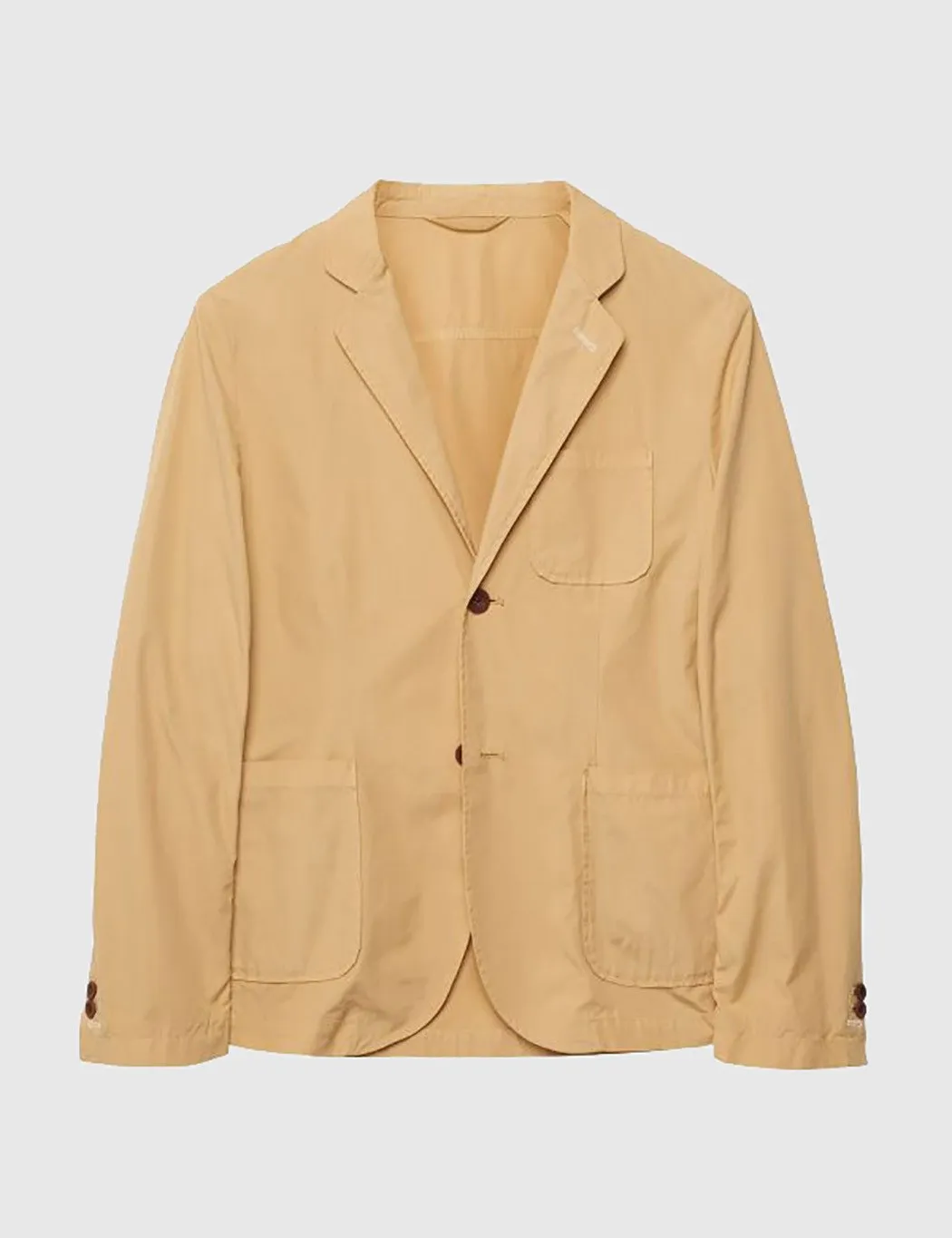 Gant Rugger Cotton Blazer Jacket - Warm Almond