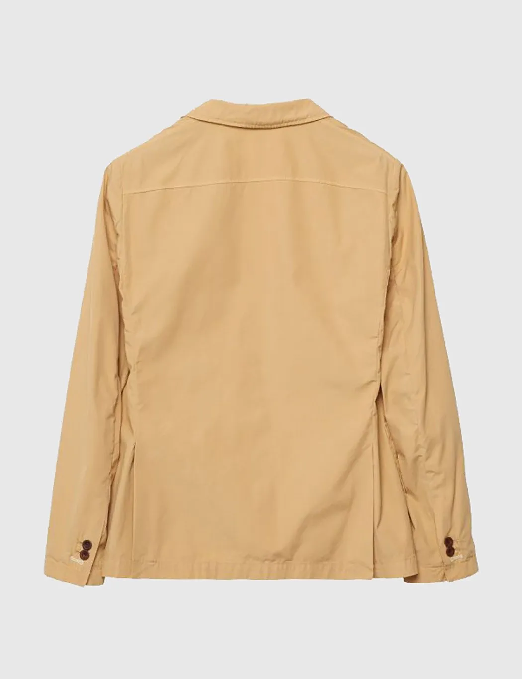 Gant Rugger Cotton Blazer Jacket - Warm Almond