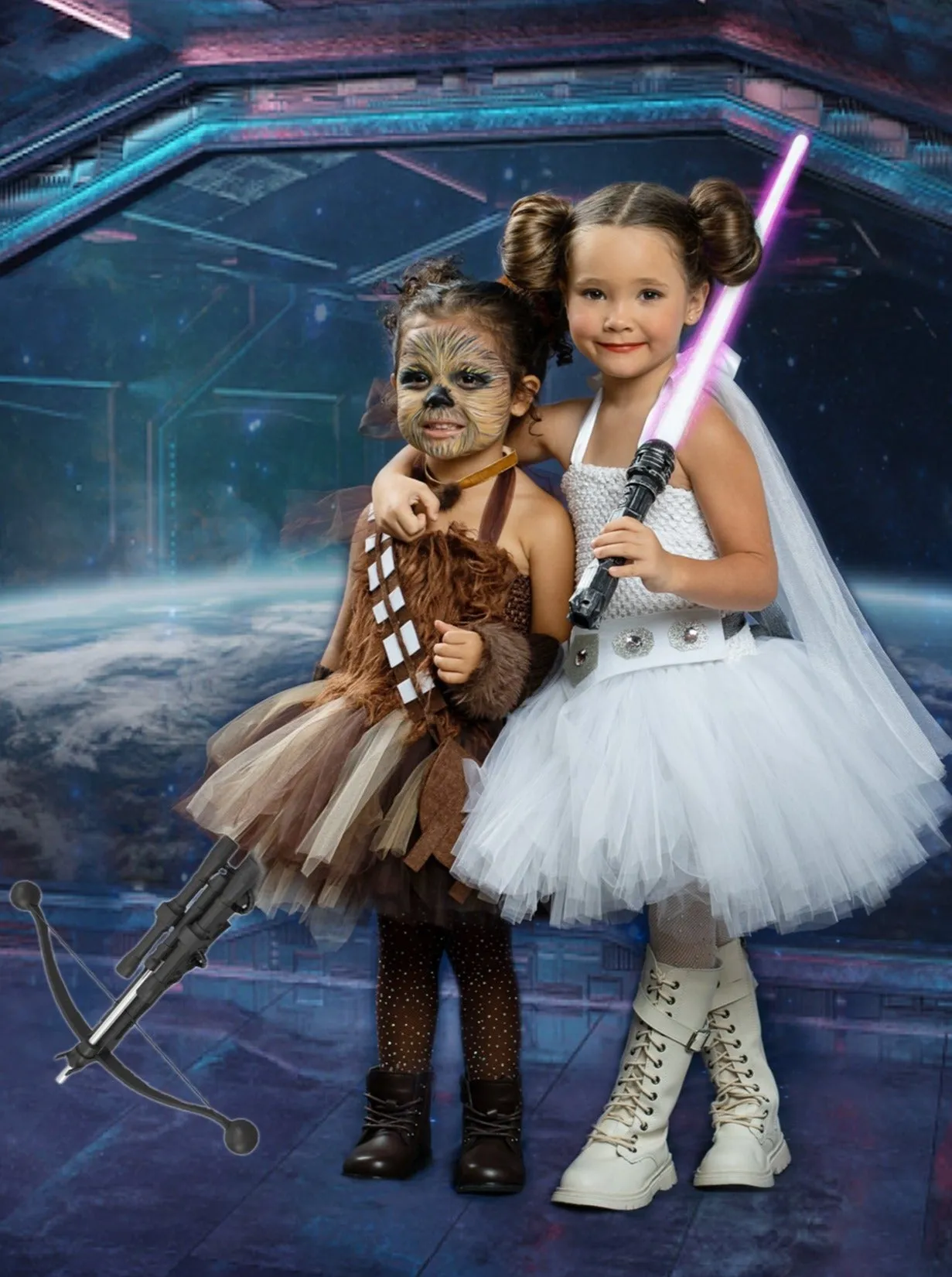 Girls Wookiee Star Wars-Inspired Tutu Cosutme Dress