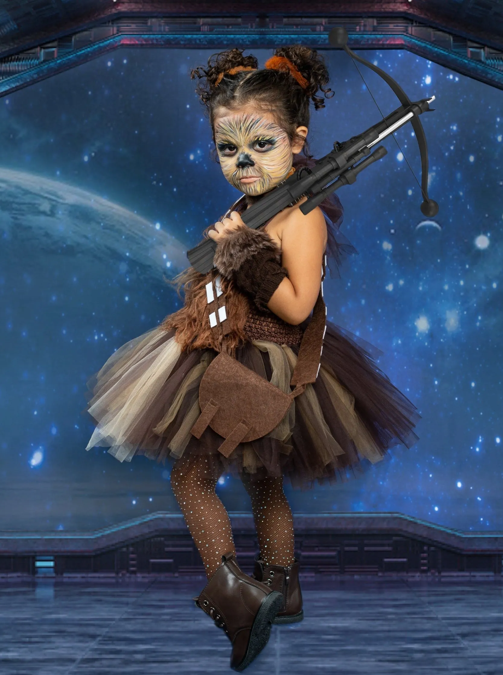 Girls Wookiee Star Wars-Inspired Tutu Cosutme Dress