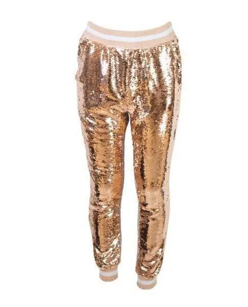 Goldie Flip Sequin Joggers