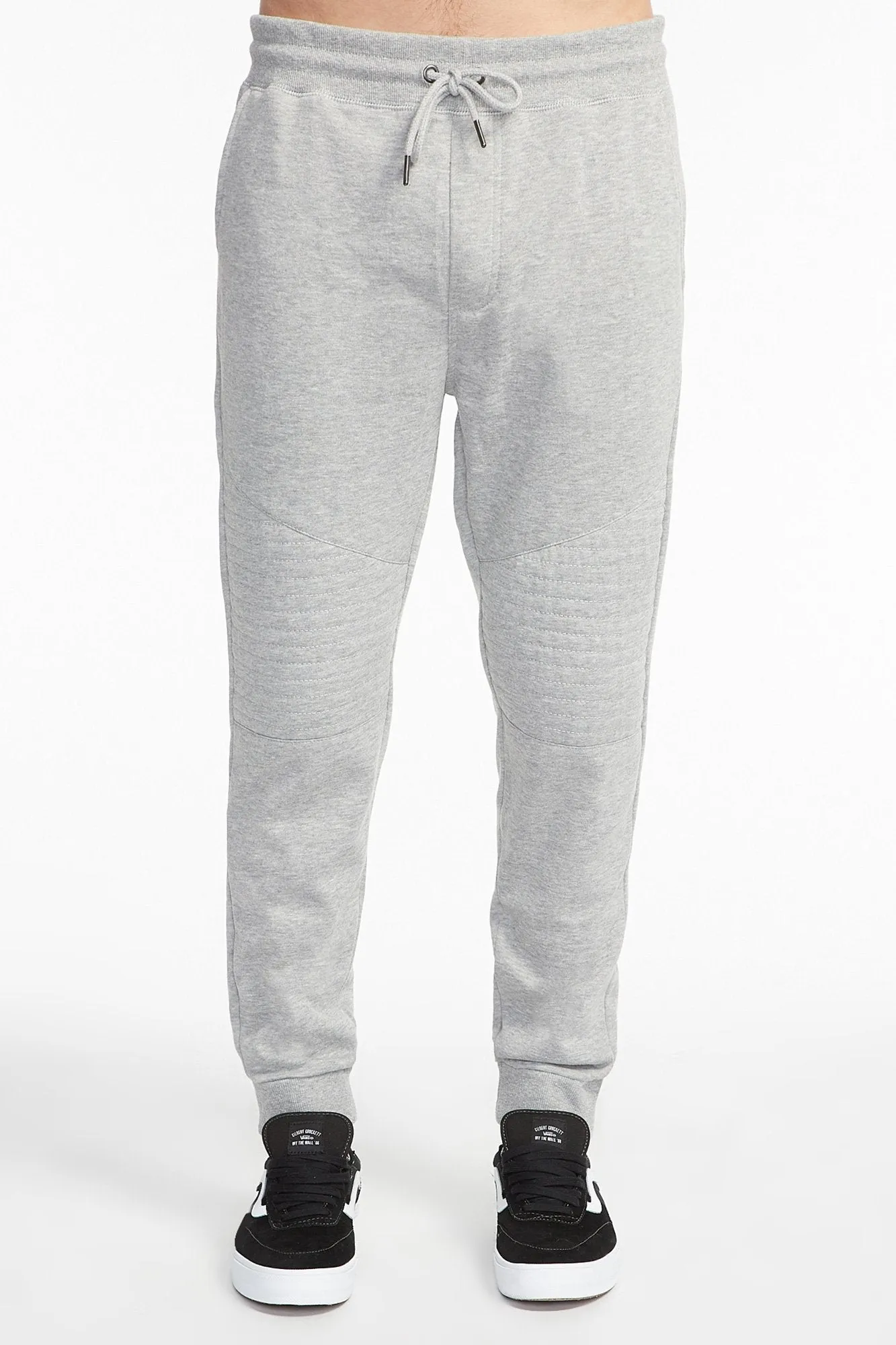 Guys Quilted Knee Moto Jogger