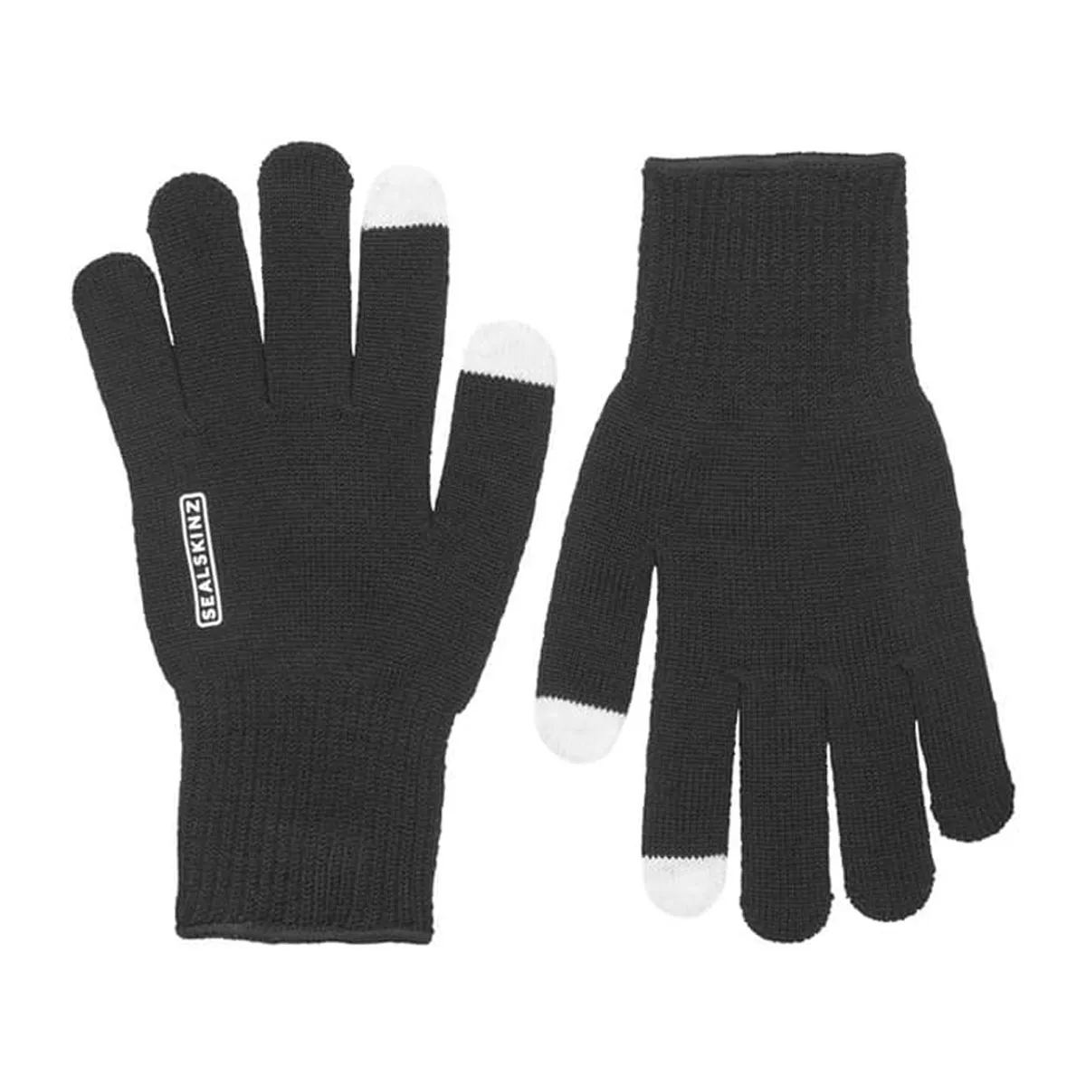 Hanworth Solo Merino Liner Glove - Black